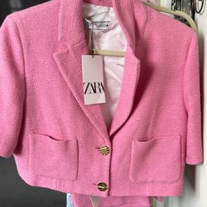 Zara pink elegant set